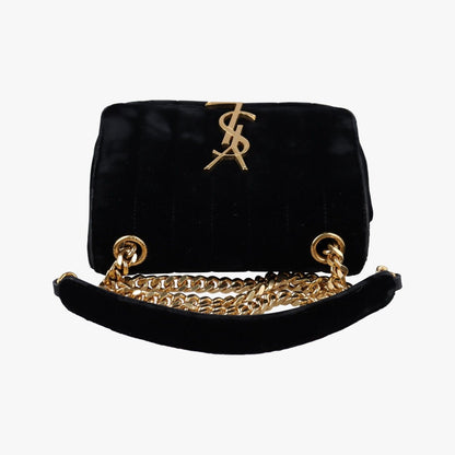 Saint Laurent Vicki Black Velour — view 8