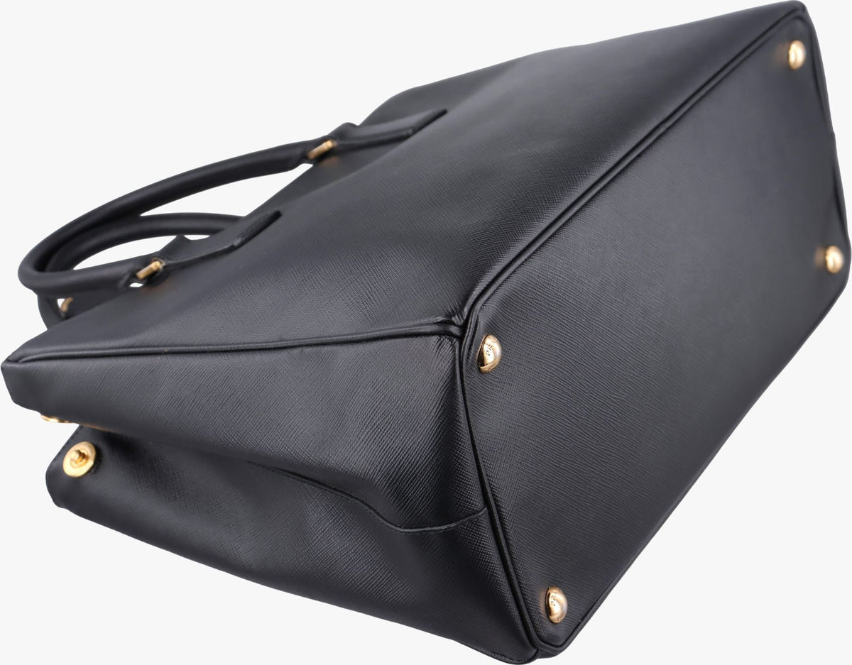 Prada Galleria Black Saffiano Leather — view 7