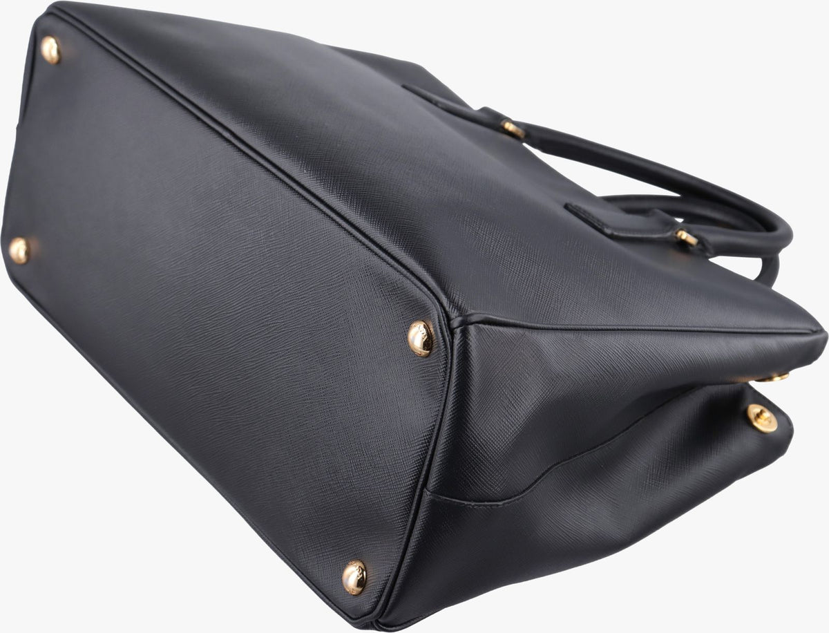 Prada Galleria Black Saffiano Leather — view 6