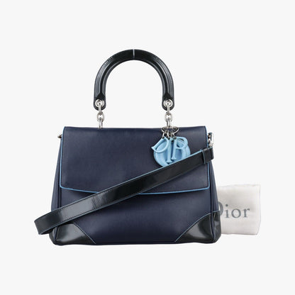 Dior Be Navy Blue Leather
