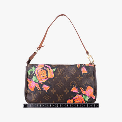 Louis Vuitton Pochette Accessoires Monogram Brown Multi Canvas — view 2