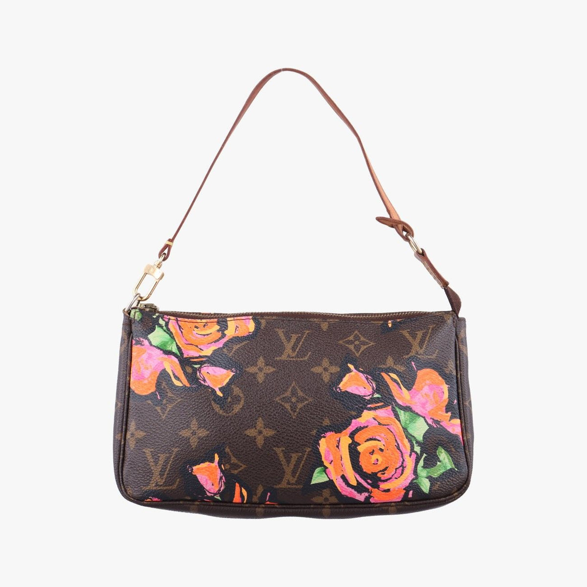 Louis Vuitton Pochette Accessoires Monogram Brown Multi Canvas