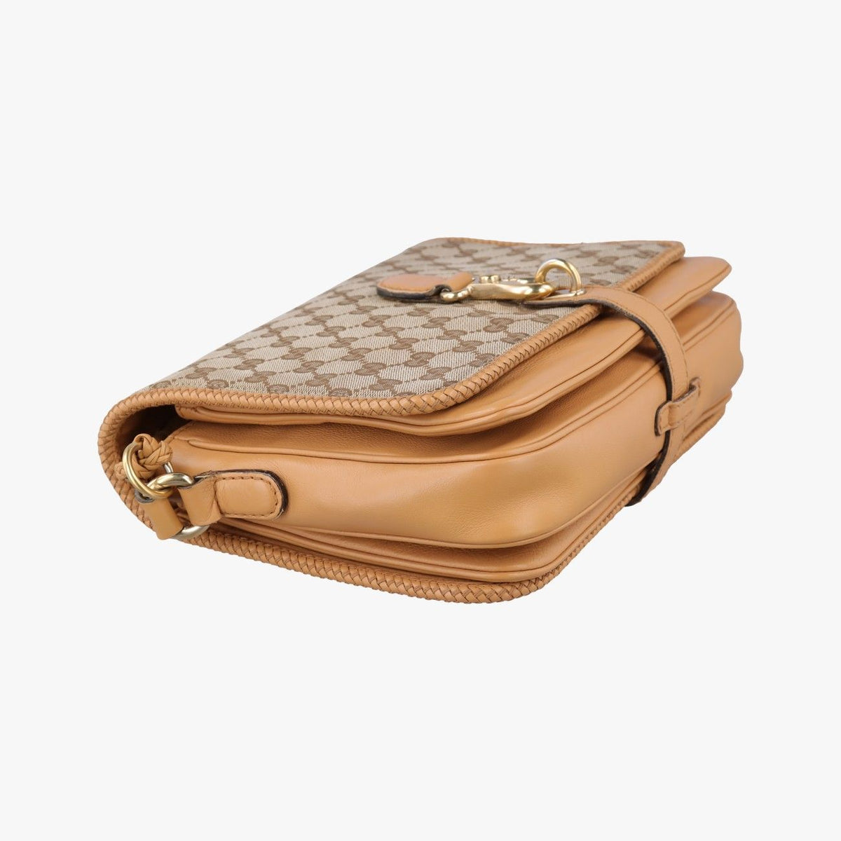 Gucci Marrakech Messenger Brown Canvas Leather — view 5