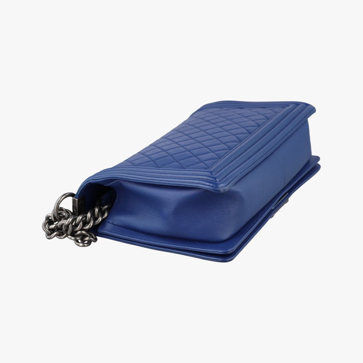 Chanel Boy Blue Leather — view 7