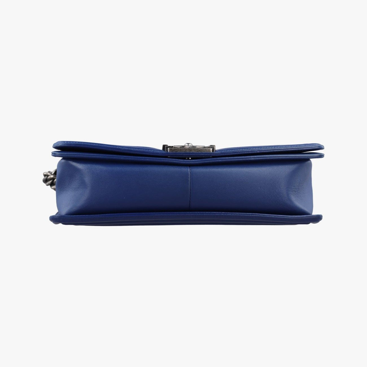 Chanel Boy Blue Leather — view 3