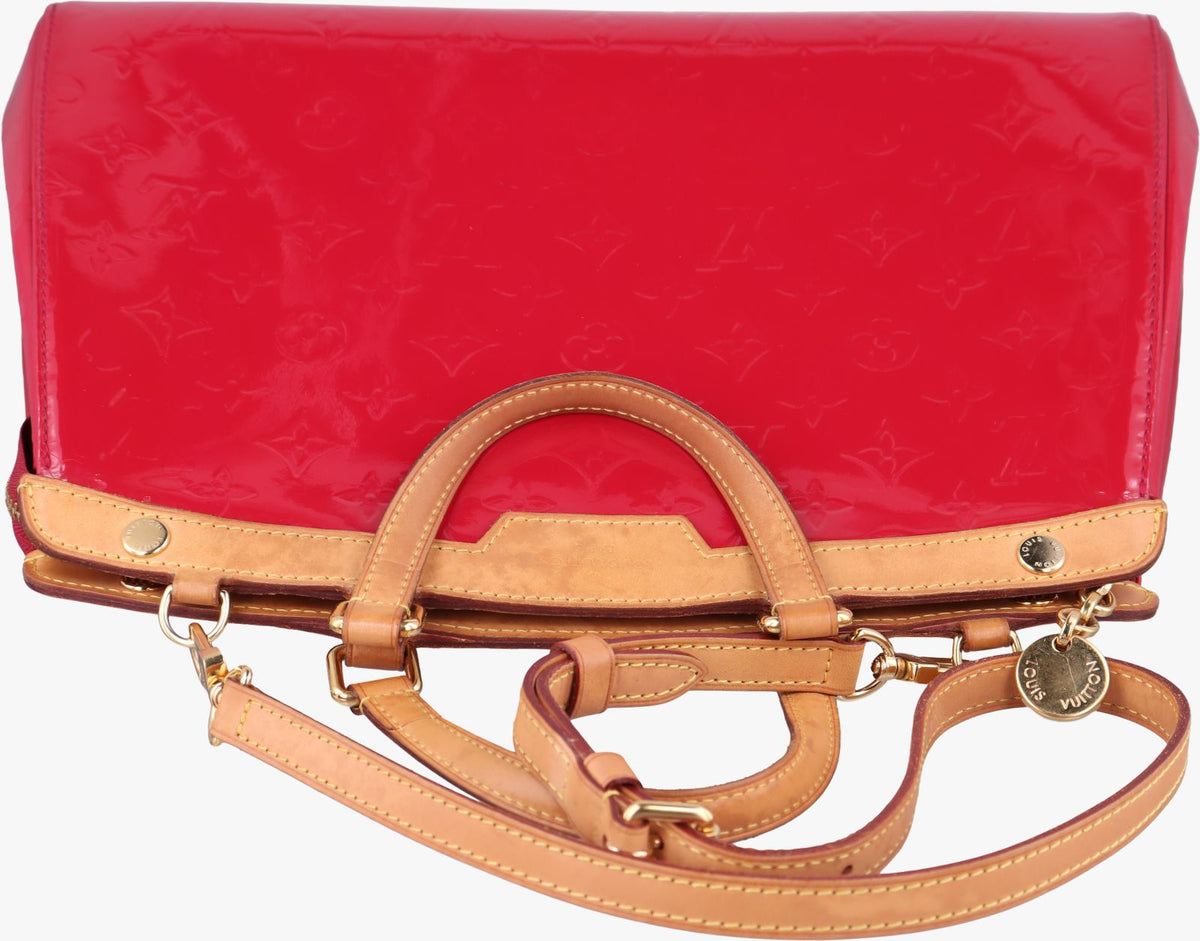 Louis Vuitton Blair MM Rose Indien Vernis — view 8