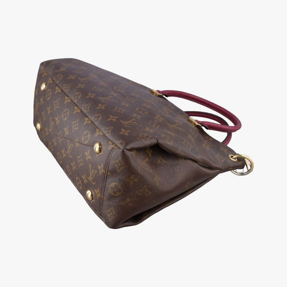 Louis Vuitton Pallas Monogram Brown Raisin Canvas Calfskin Handbag — view 4