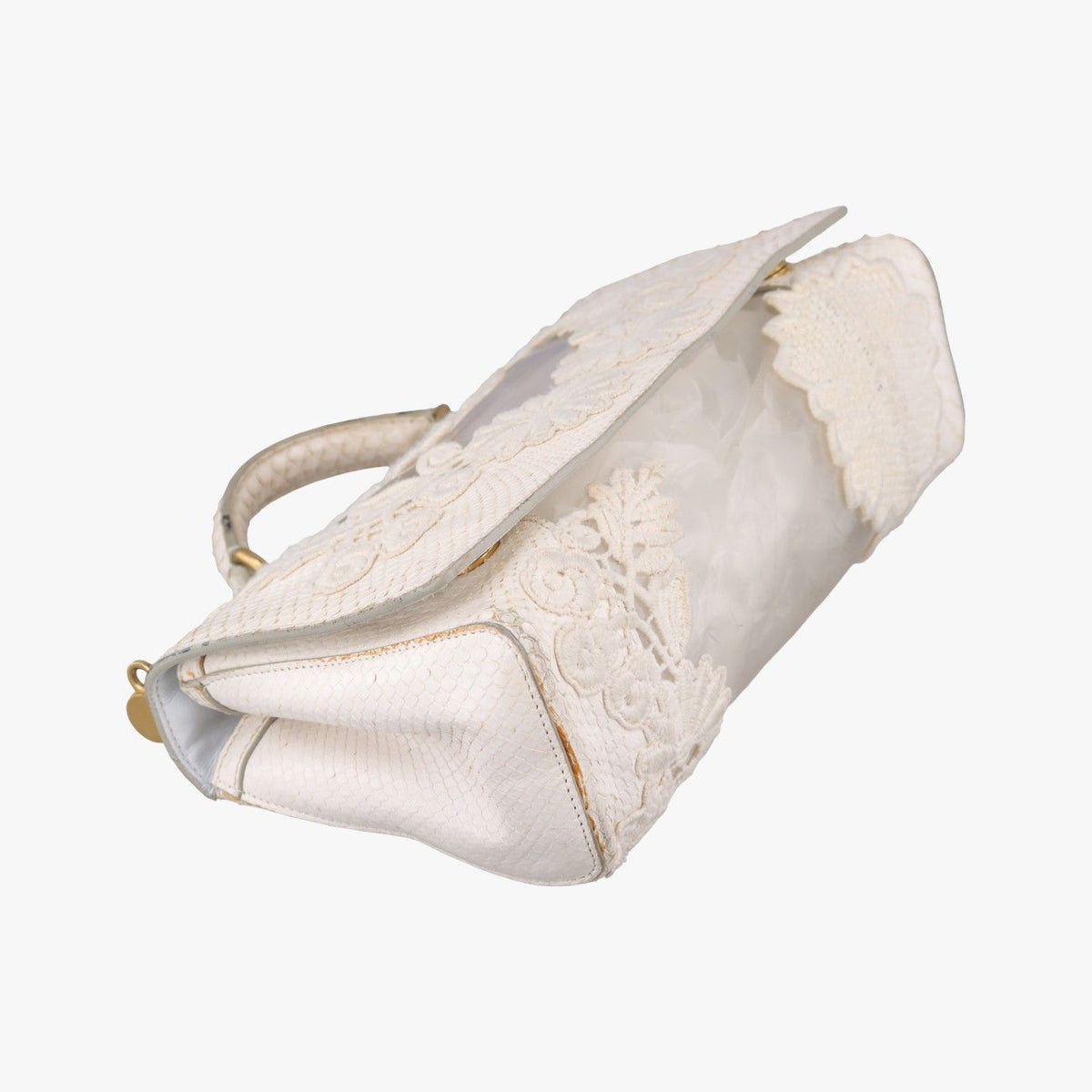 Dolce & Gabbana Sicily White Snakeskin — view 5