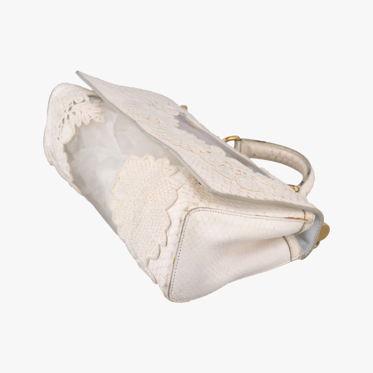 Dolce & Gabbana Sicily White Snakeskin — view 4