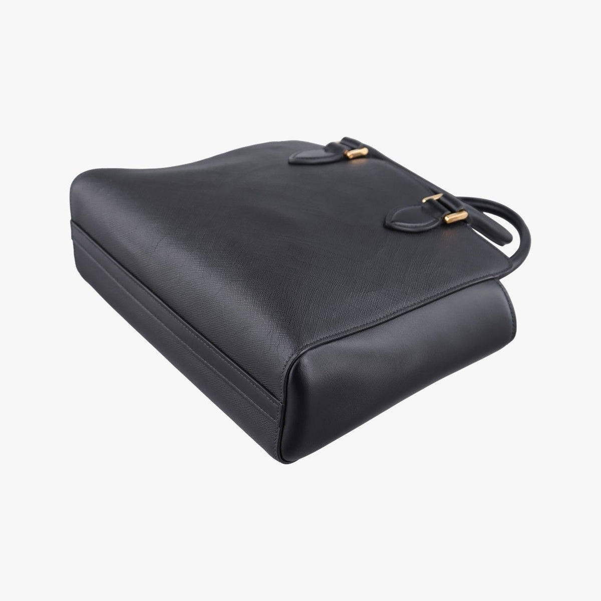 Prada Monochrome Black Saffiano Leather — view 6