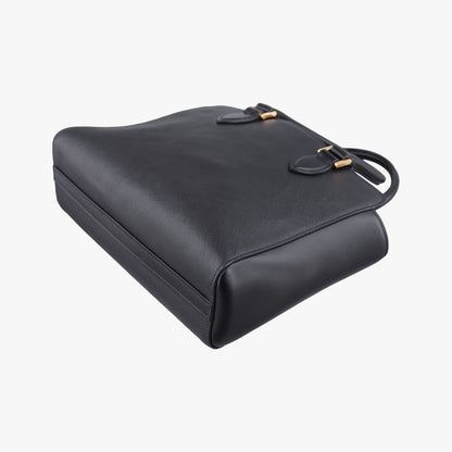 Prada Monochrome Black Saffiano Leather — view 6