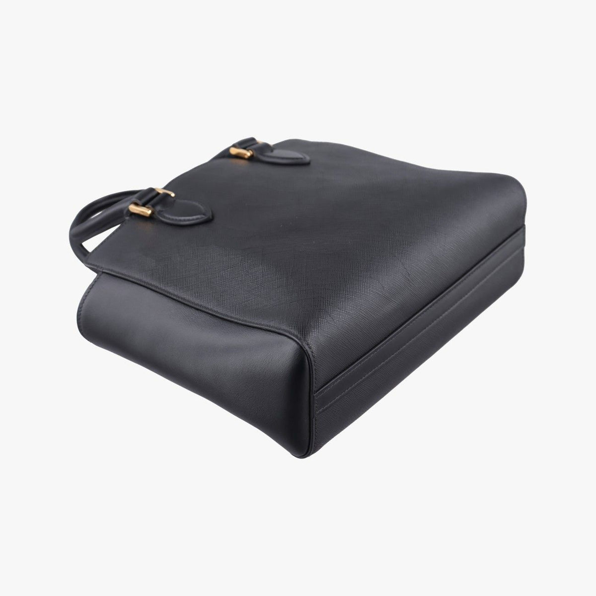 Prada Monochrome Black Saffiano Leather — view 7