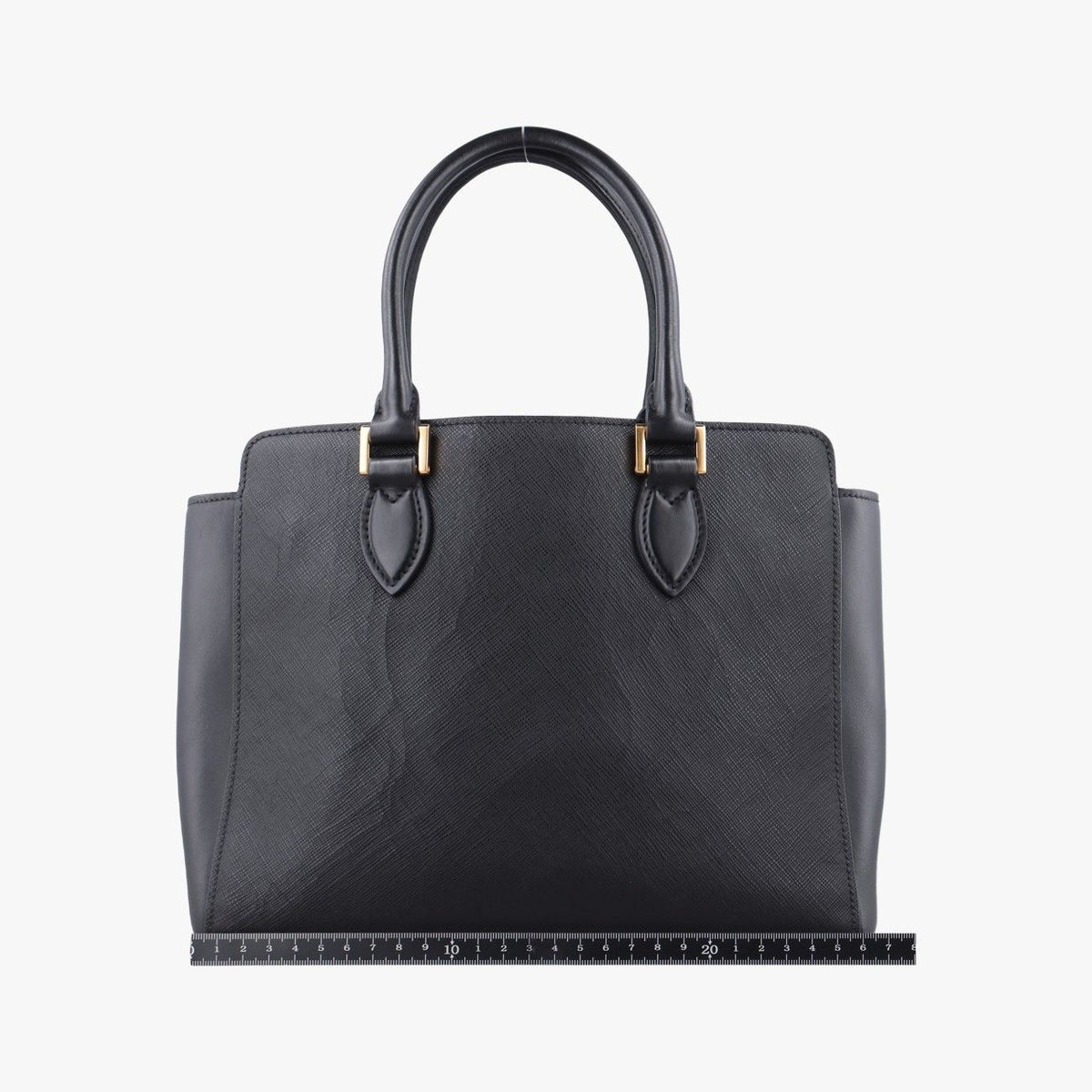 Prada Monochrome Black Saffiano Leather — view 2