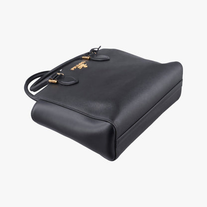 Prada Monochrome Black Saffiano Leather — view 5