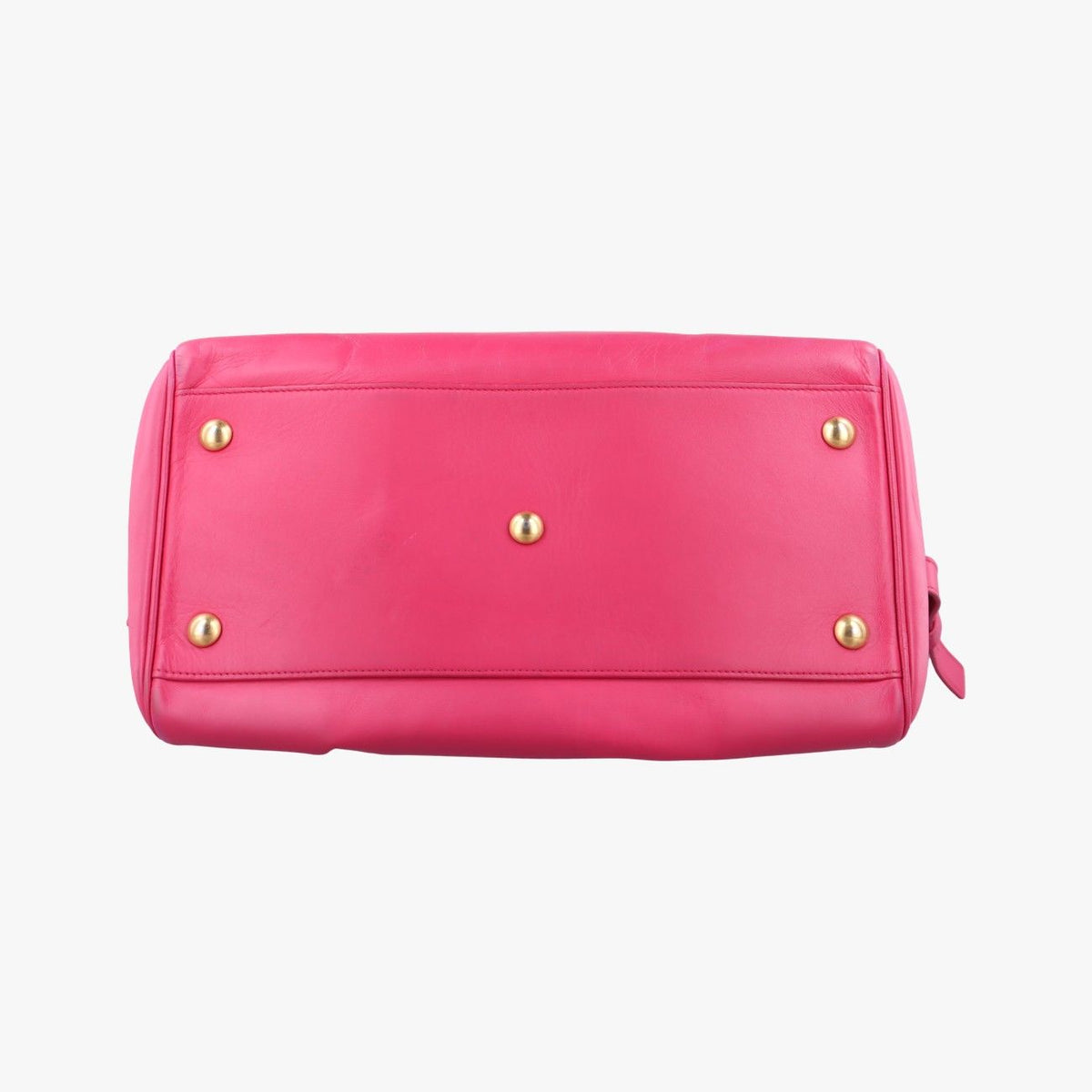 Saint Laurent Classic Duffle Rose Red Leather — view 3