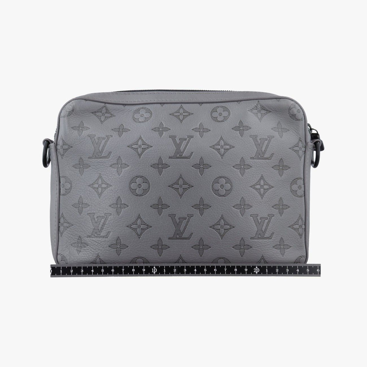 Louis Vuitton Trio Messenger Gri Monogram Shadow — view 2