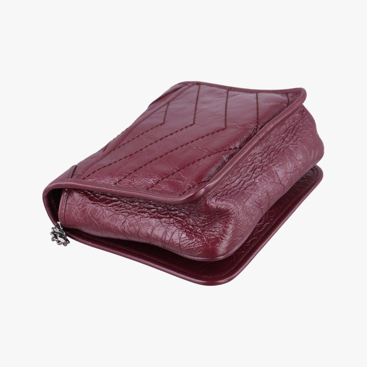 Saint Laurent Niki Wine Red Leather — view 7