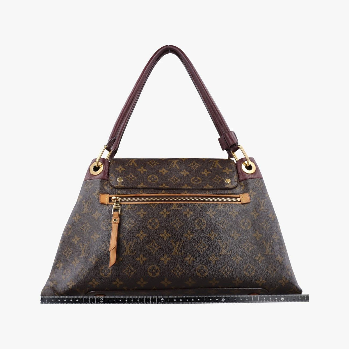 Louis Vuitton Olympe Monogram Brown Ketch Canvas Calfskin — view 2