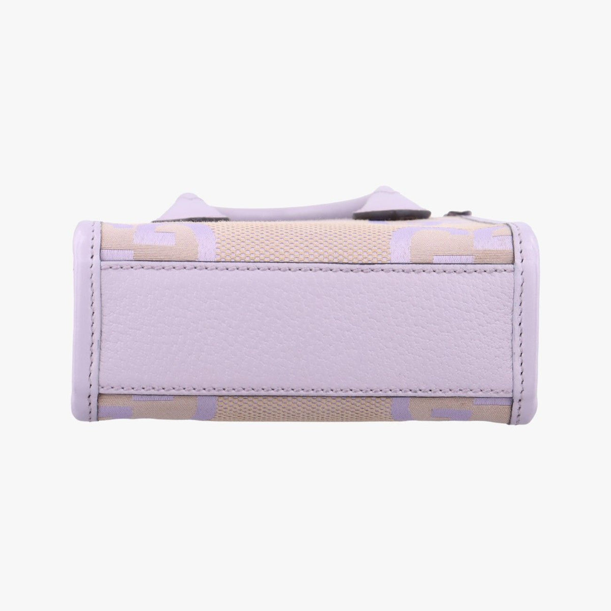 Gucci Jumbo GG Beige Purple Canvas Leather — view 3