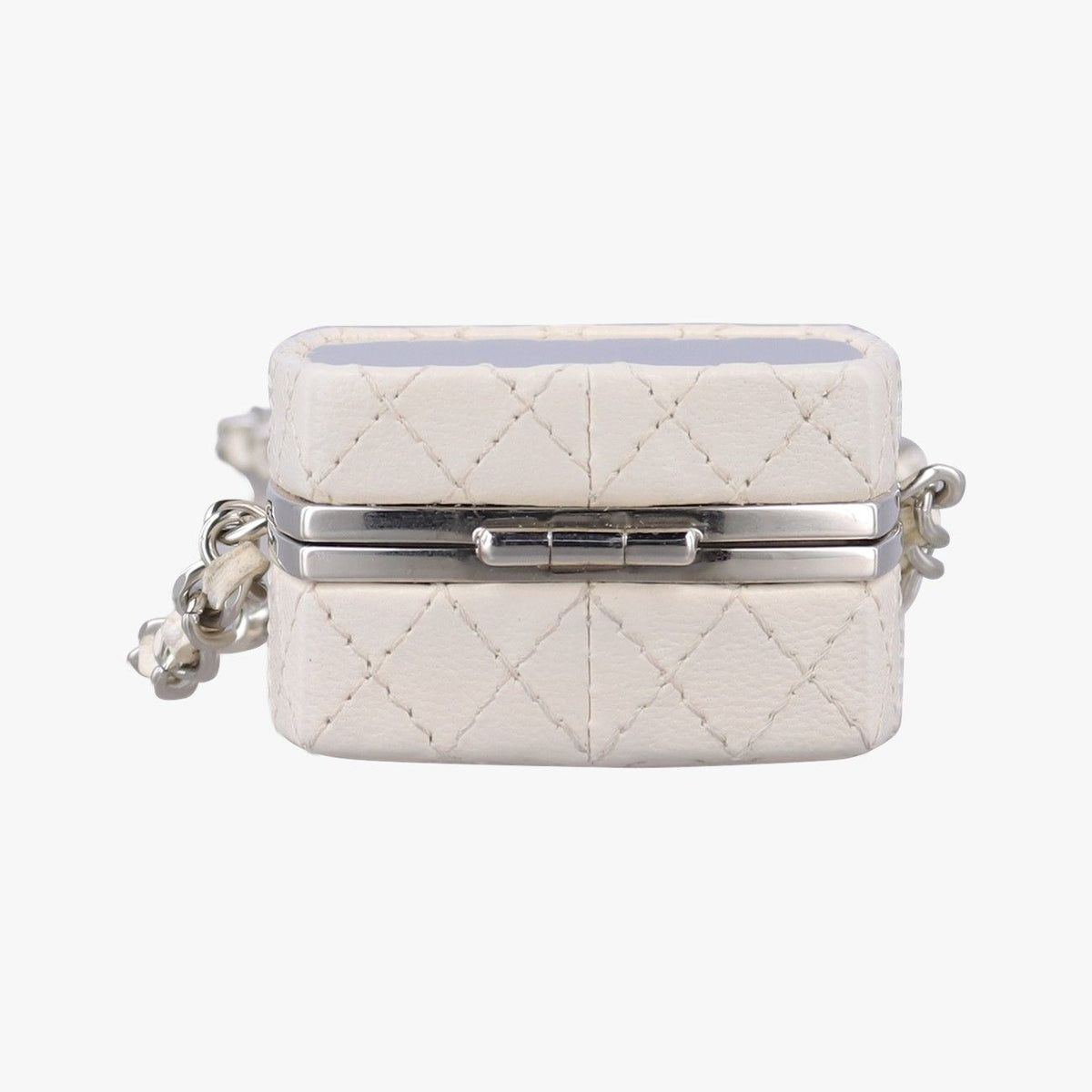 Chanel Makeup Box White Leather — view 3
