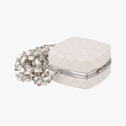 Chanel Makeup Box White Leather — view 7