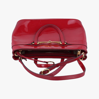 Gucci Bright Bit Red Patent — view 8