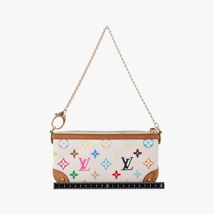 Louis Vuitton Pochette Mirror MM Blanc Monogram Multicolor — view 2