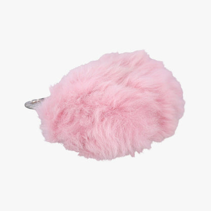 Chanel CC Hook Card Case Pink Shearling — view 5