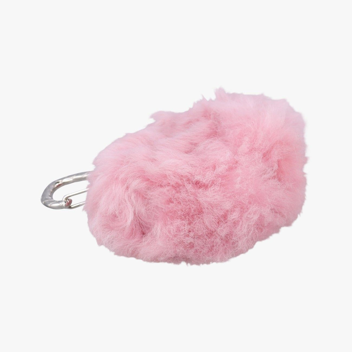 Chanel CC Hook Card Case Pink Shearling — view 7