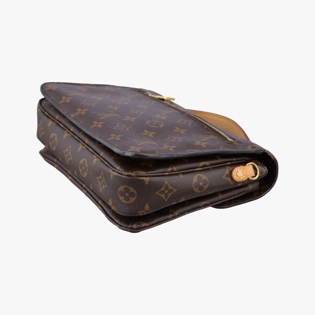 Louis Vuitton Pochette Metis MM Monogram Brown Canvas Handbag — view 6