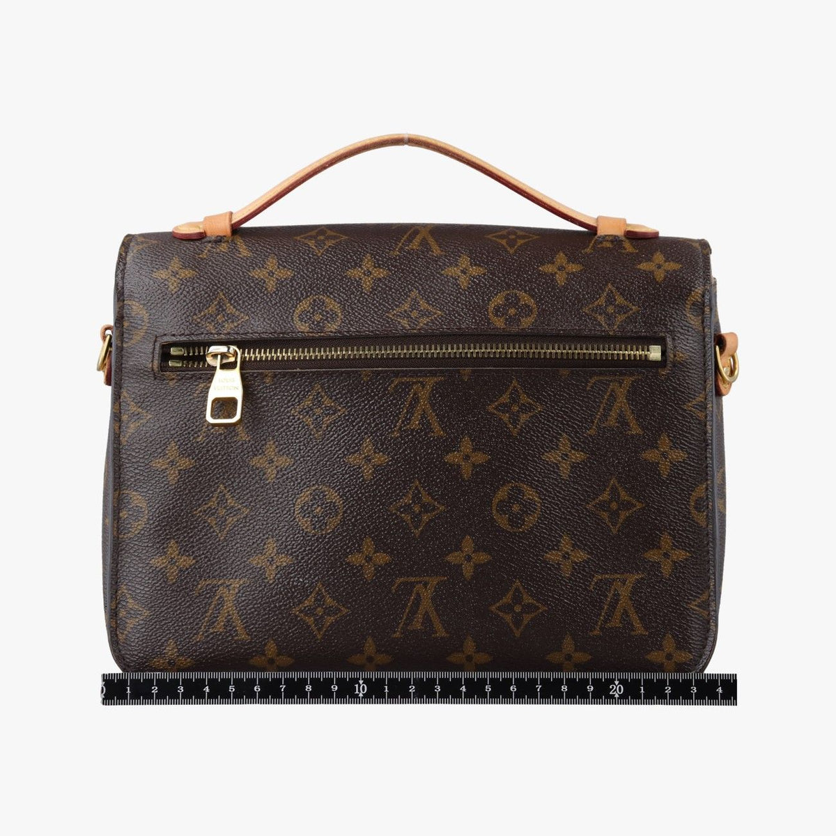 Louis Vuitton Pochette Metis MM Monogram Brown Canvas Handbag — view 2