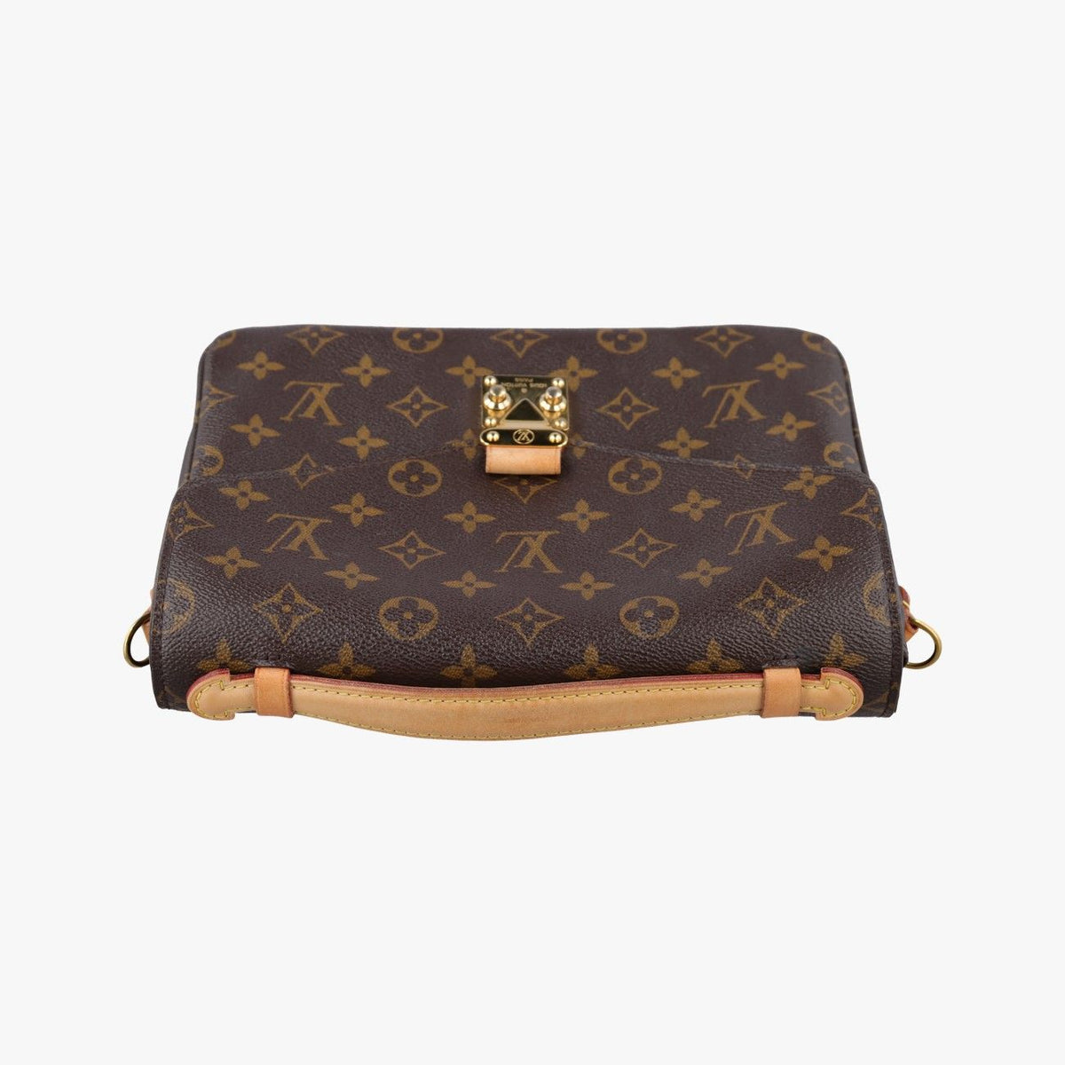 Louis Vuitton Pochette Metis MM Monogram Brown Canvas Handbag — view 8