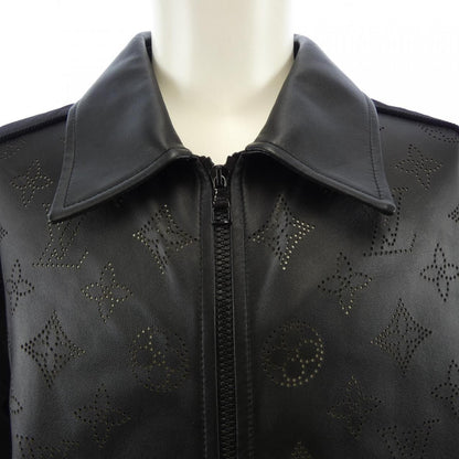 Louis Vuitton Perforated Mixed Leather Jacket — view 6