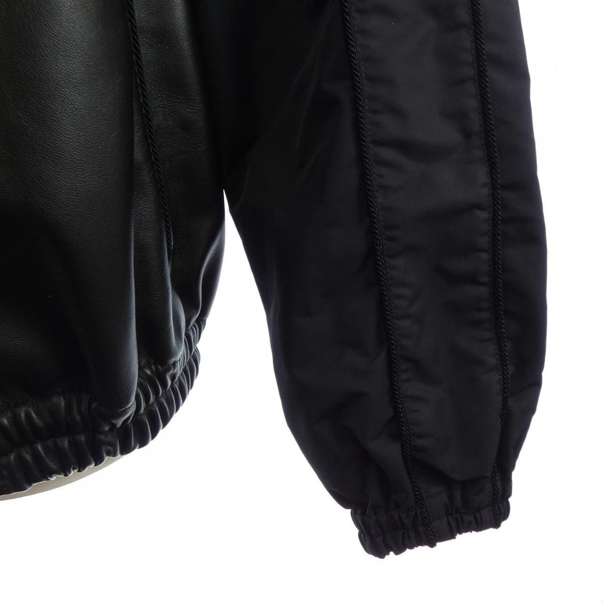 Louis Vuitton Perforated Mixed Leather Jacket — view 7