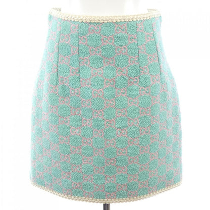 Gucci Zaamp Skirt Green