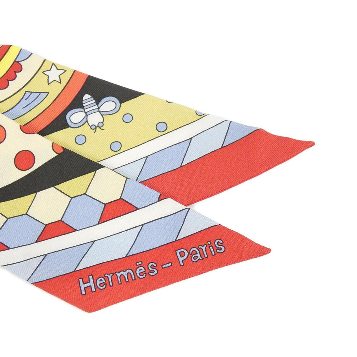 Hermes les Murmures de la Foret Twilly Scarf — view 2