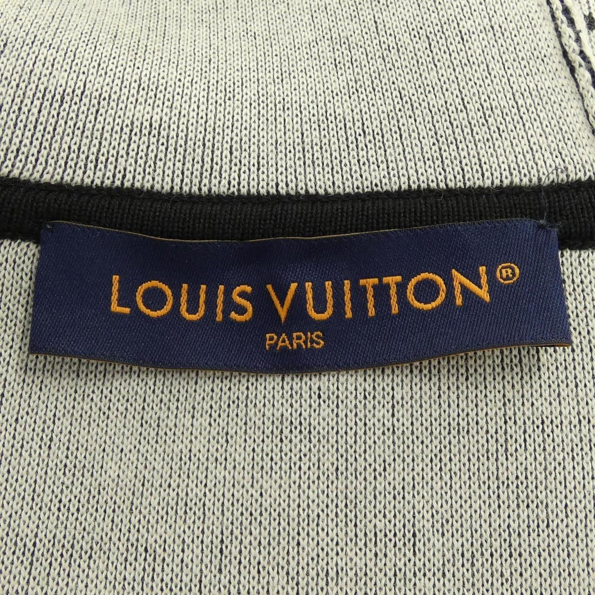 Louis Vuitton Graphic Intarsia Zip Cotton Hoodie — view 4