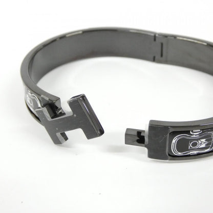 Hermes Cosmos Clic H Ash So Black Bracelet — view 3