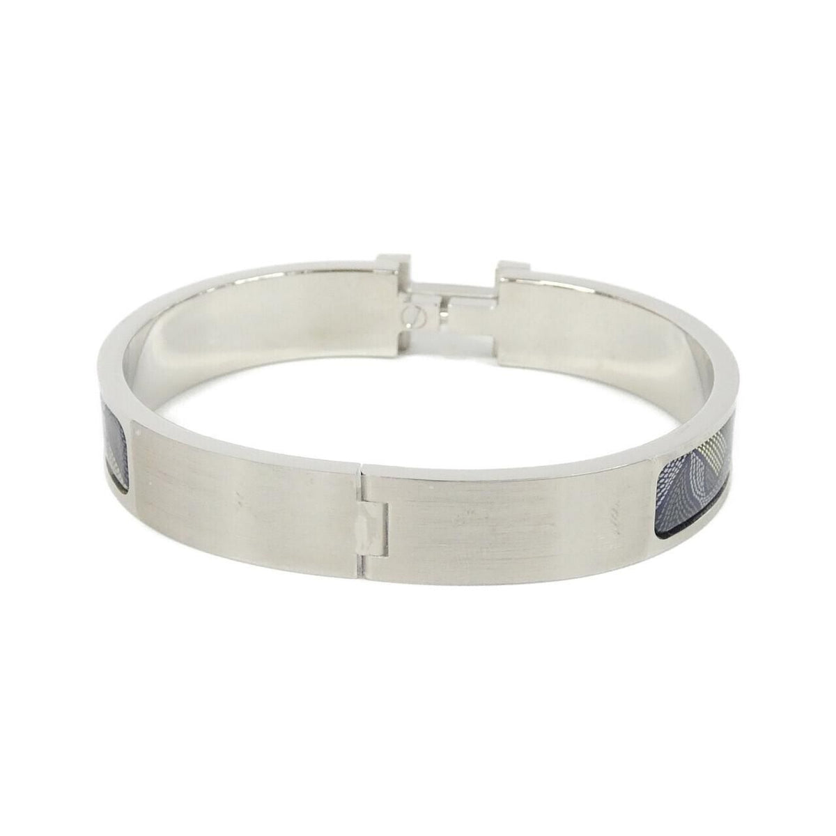 Hermes Eperon D'or Clic H Ash Bracelet — view 2