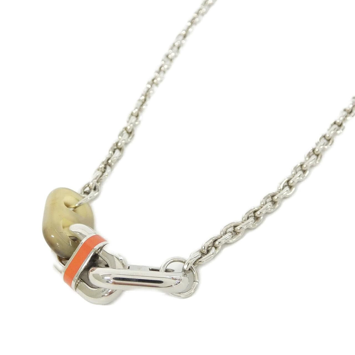 Hermes Maillon Necklace Silver
