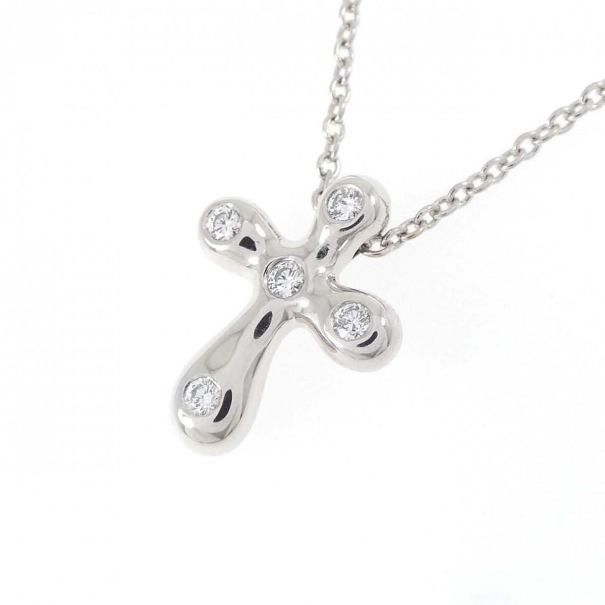 Tiffany & Co Mini Cross Necklace — view 3