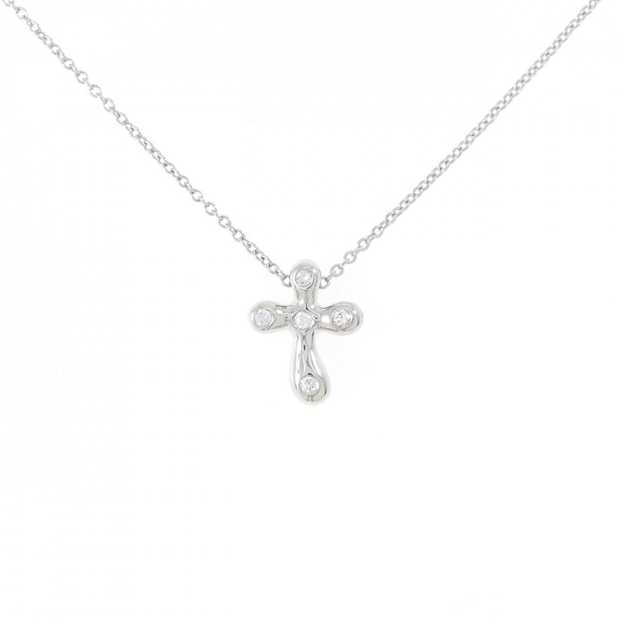 Tiffany & Co Mini Cross Necklace
