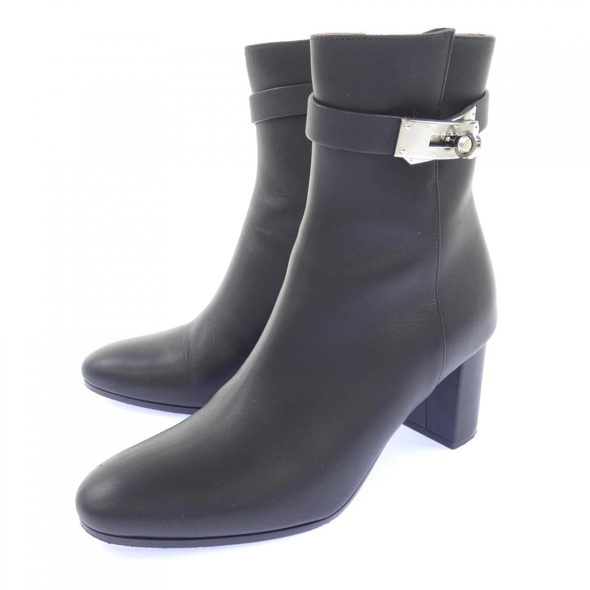 Hermes Saint Germain Kelly Buckle Boots — view 3