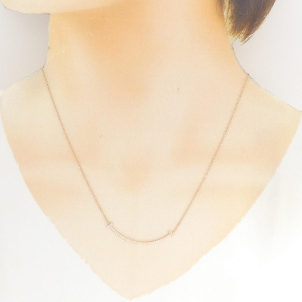 Tiffany & Co T Smile Small Necklace — view 6
