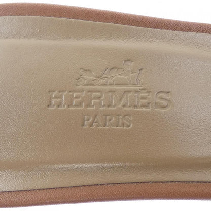 Hermes Oasis Sandals Brown — view 6