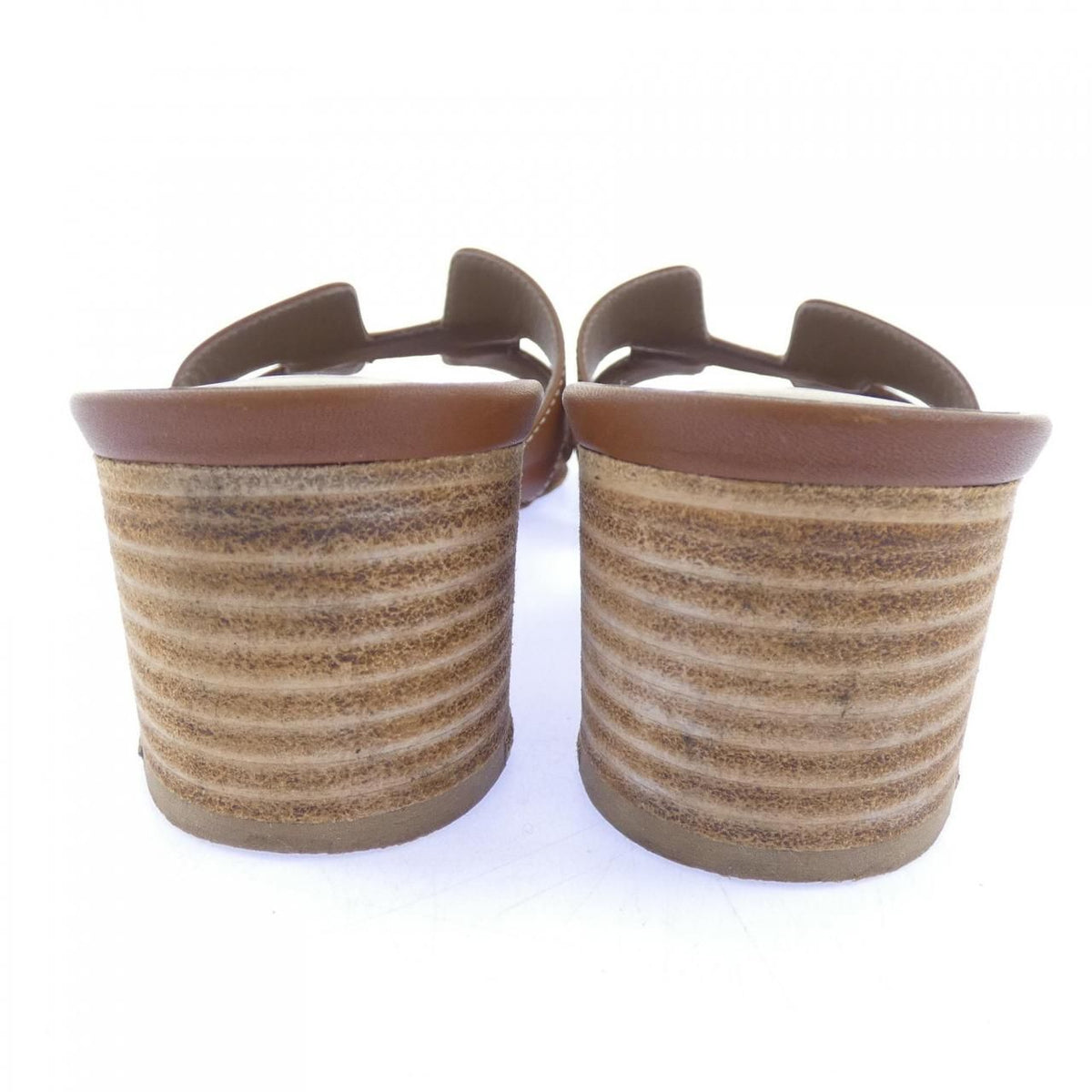 Hermes Oasis Sandals Brown — view 5