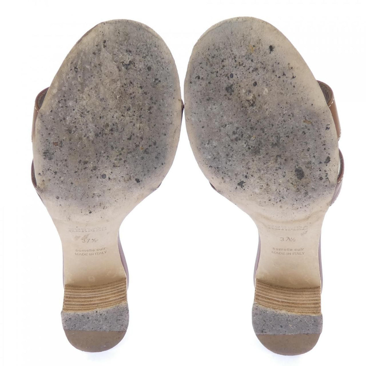 Hermes Oasis Sandals Brown — view 4