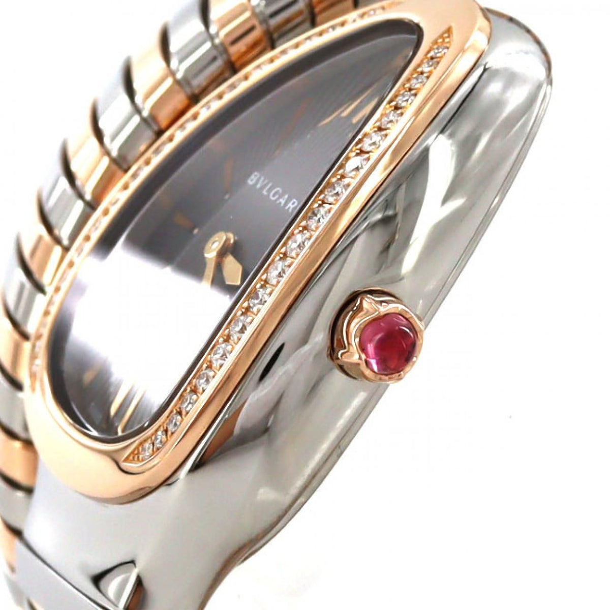 Bvlgari Bulgari Serpenti Tubogas PG Combo D S SP 35 Spg Stainless Steel Pink — view 3