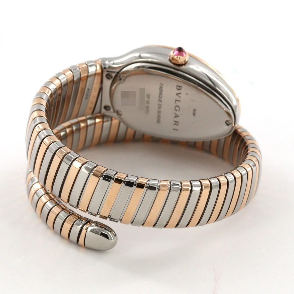 Bvlgari Bulgari Serpenti Tubogas PG Combo D S SP 35 Spg Stainless Steel Pink — view 6