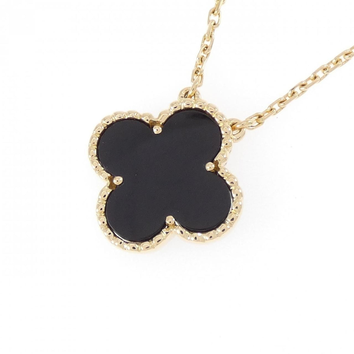 Van Cleef & Arpels Vintage Alhambra Necklace — view 3